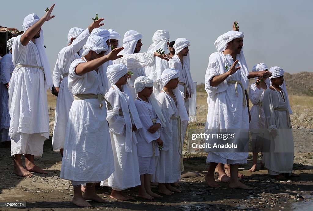 Iraqi Sabians hold ceremony in Arbil