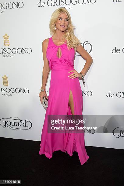 Victoria Silvstedt attend the De Grisogono Party at the 67th Annual Cannes Film Festival on May May 19, 2015 in Cap d'Antibes, France.