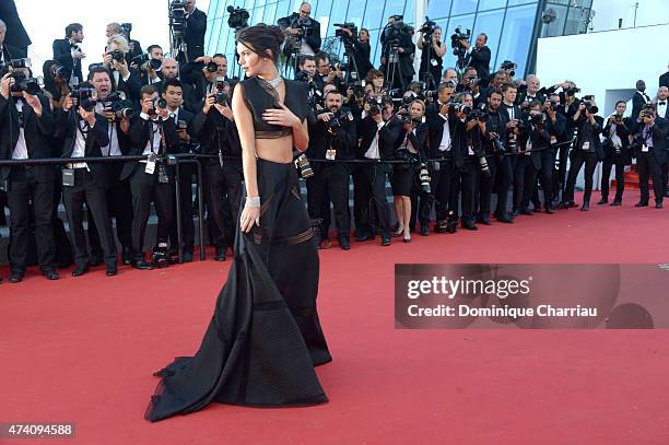 Kendall Jenner attends the "Youth" Premiere during the 68th annual Cannes Film Festival on May 20, 2015 in Cannes, France.