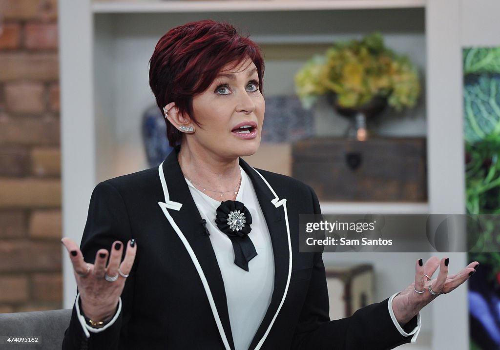 TV Personality Sharon Osbourne Appears On CTV's "The Marilyn Denis Show"