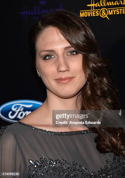 Producer Mary Stevens arrives at the 40th Anniversary Gracies Awards at The Beverly Hilton Hotel on May 19, 2015 in Beverly Hills, California.