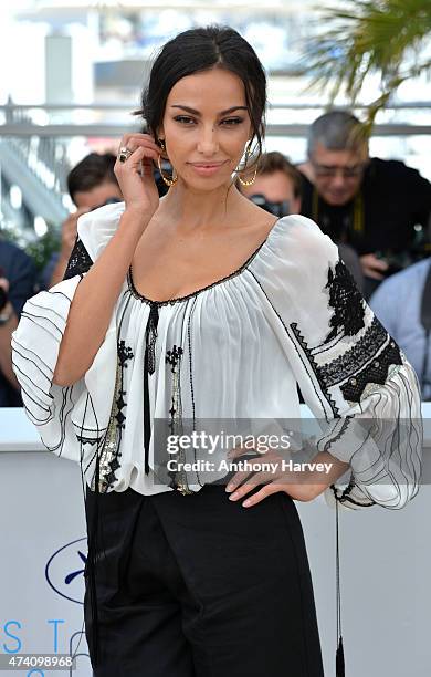 Madalina Ghenea attends the "Youth" photocall during the 68th annual Cannes Film Festival on May 20, 2015 in Cannes, France.