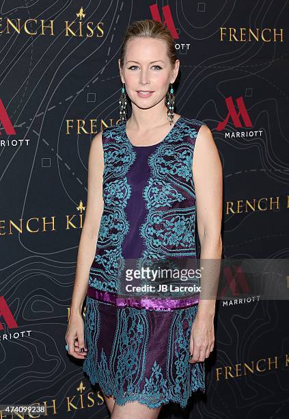 Megan Dodds attends the premiere of 'French Kiss' at Marina del Rey Marriott on May 19, 2015 in Marina del Rey, California.