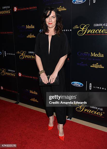 Laura Murphy arrives at the 40th Anniversary Gracies Awards at The Beverly Hilton Hotel on May 19, 2015 in Beverly Hills, California.