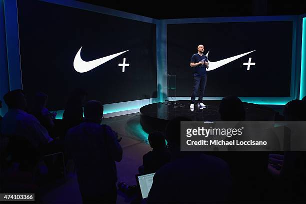 Daniel Ek, Founder and CEO, Spotify speaks onstage at Spotify Press Announcement on May 20, 2015 in New York City.