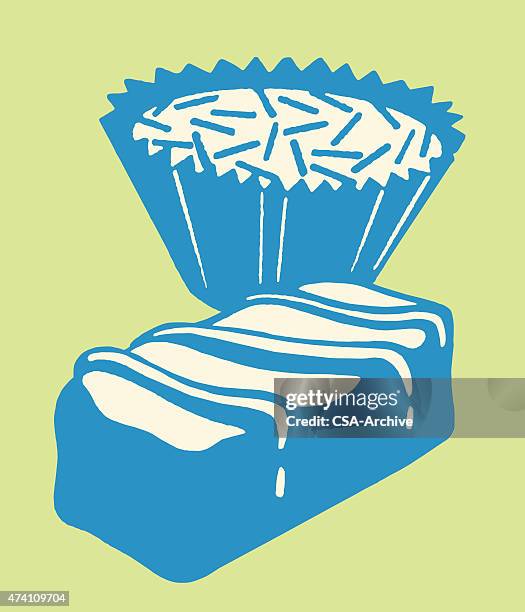 two chocolates - candy bar stock illustrations