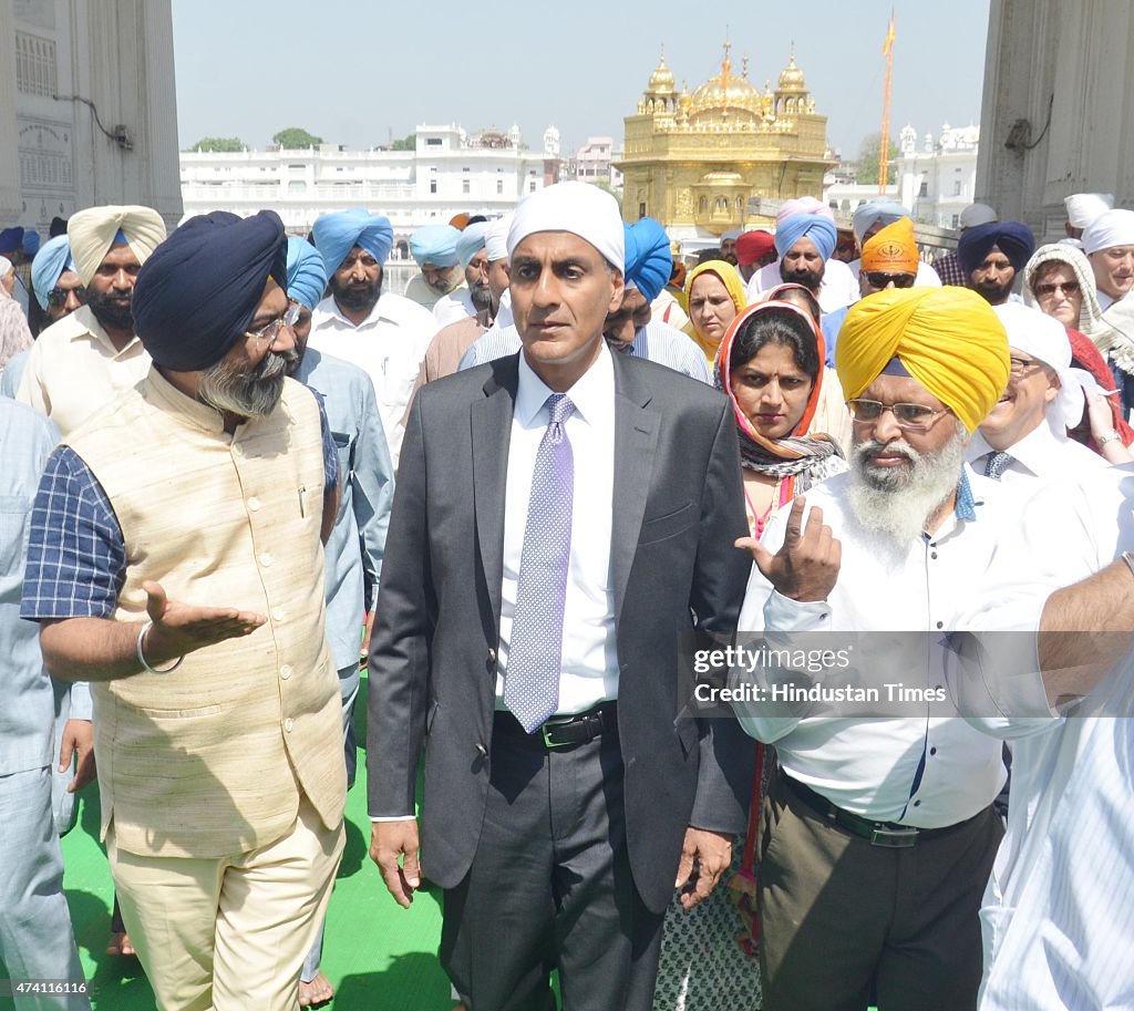 US Ambassador To India Richard Rahul Verma In Amritsar