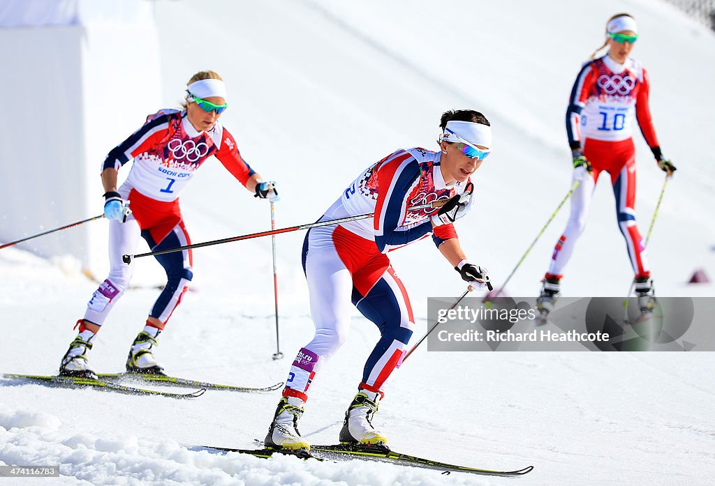 Cross-Country Skiing - Winter Olympics Day 15