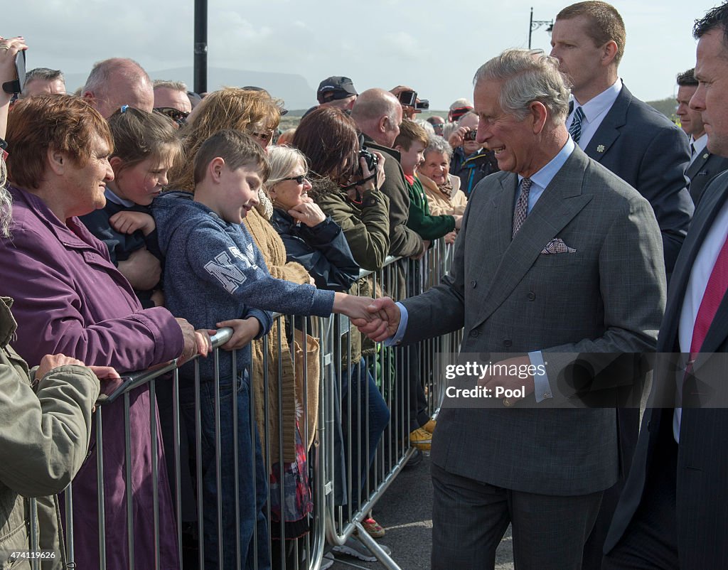 Prince Of Wales And The Duchess Of Cornwall's Irish Trip Day Two