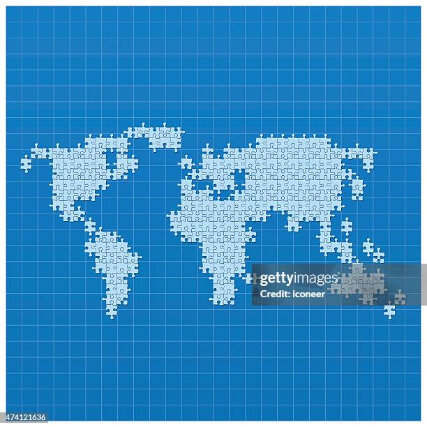 Mapping Puzzle 148 World Map Jigsaw Puzzle Stock Photos, High-Res Pictures, and Images ...