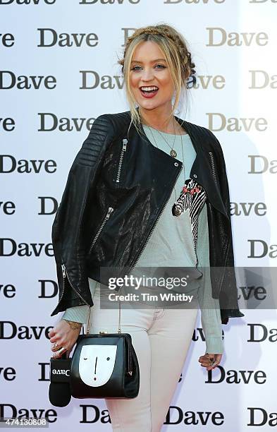 Laura Whitmore attends the UK screening of "Hoff The Record" at on May 20, 2015 in London, England.