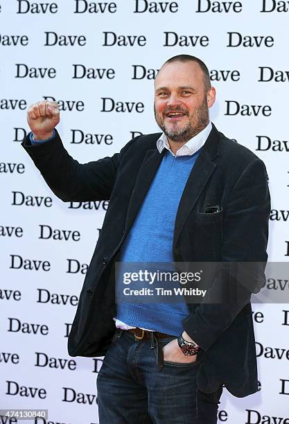 Al Murray attends the UK screening of "Hoff The Record" at Empire Cinema in Leicester Square on May 20, 2015 in London, England.