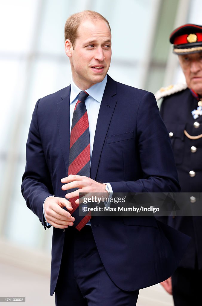 The Duke Of Cambridge Meets Women Team Ahead Of FIFA Women's World Cup 2015