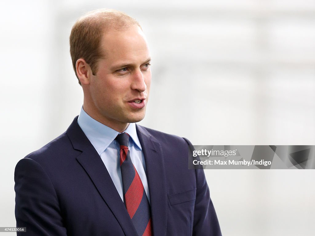 The Duke Of Cambridge Meets Women Team Ahead Of FIFA Women's World Cup 2015