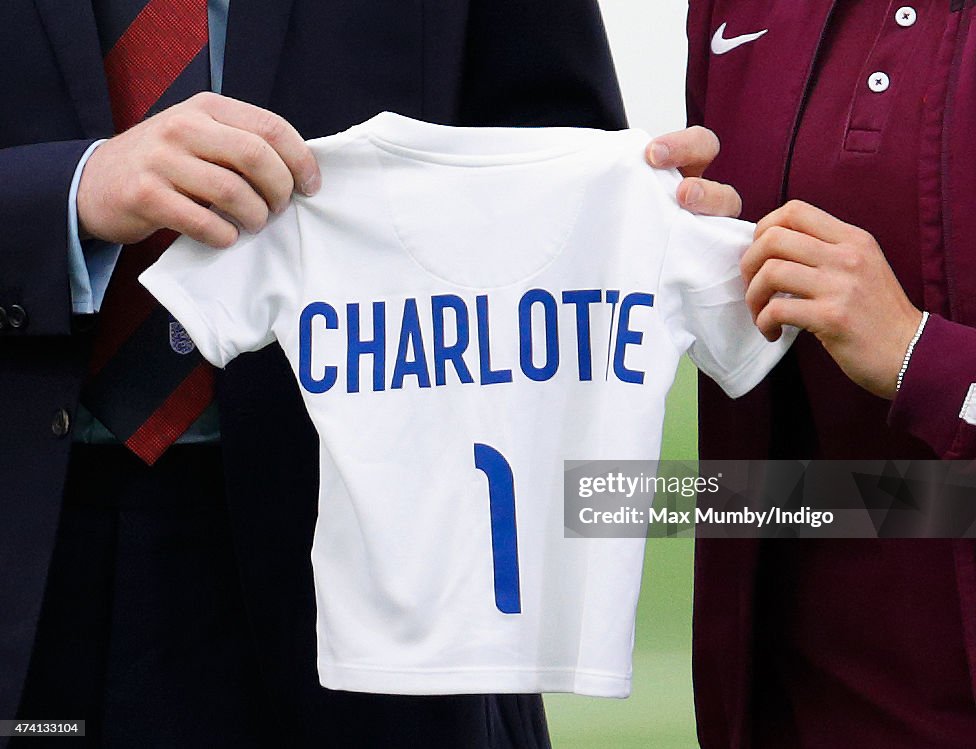 The Duke Of Cambridge Meets Women Team Ahead Of FIFA Women's World Cup 2015