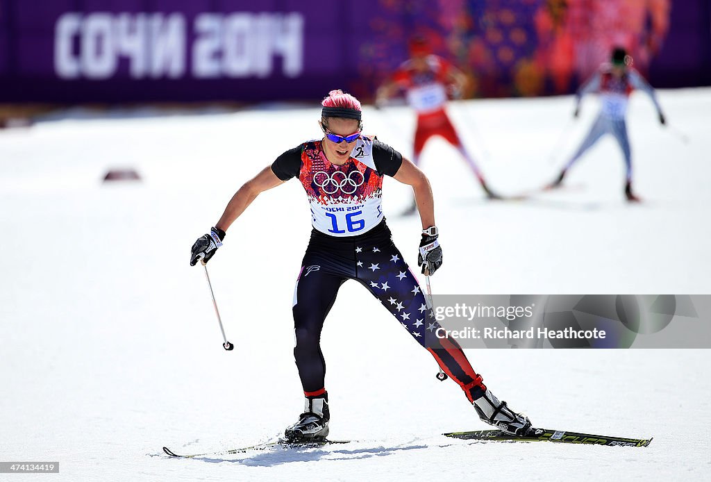 Cross-Country Skiing - Winter Olympics Day 15