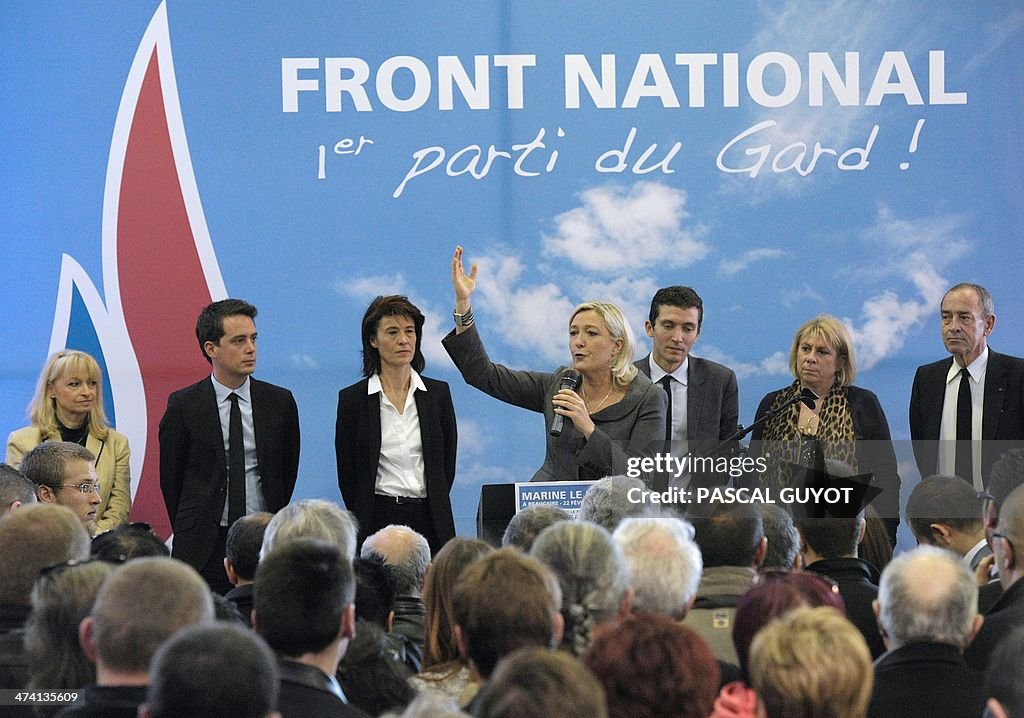 FRANCE2014-VOTE-FN-BEAUCAIRE