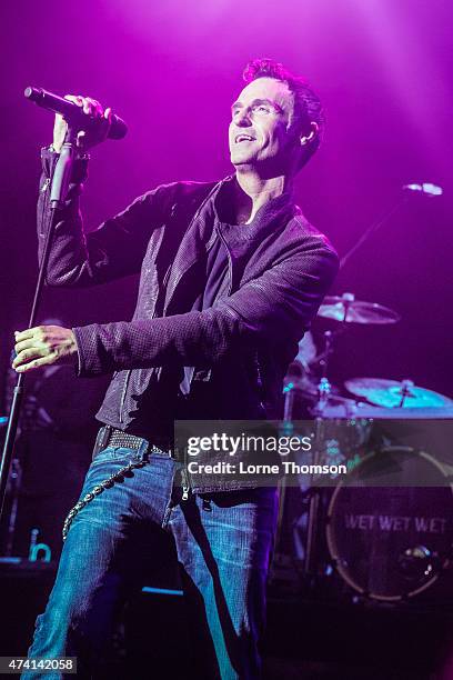 Marti Pellow of Wet Wet Wet performs at KOKO on May 20, 2015 in London, United Kingdom