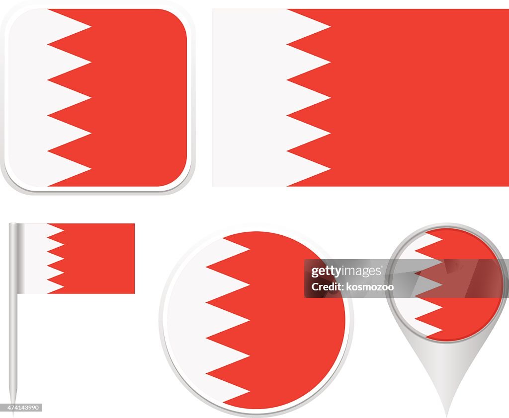 Flags Bahrain