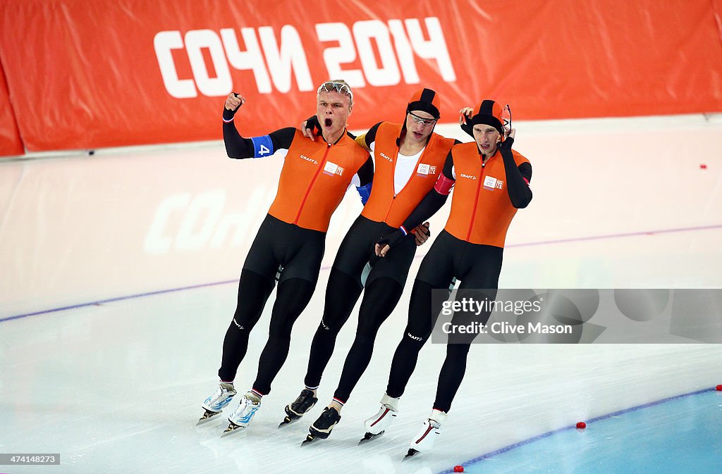 Speed Skating - Winter Olympics Day 15