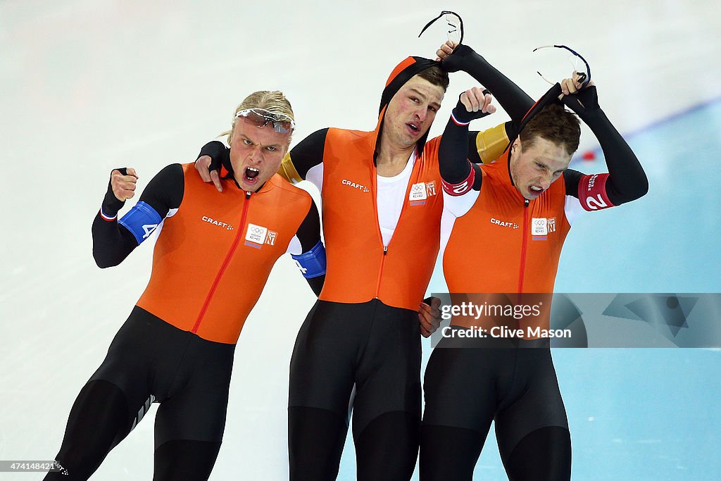 Speed Skating - Winter Olympics Day 15