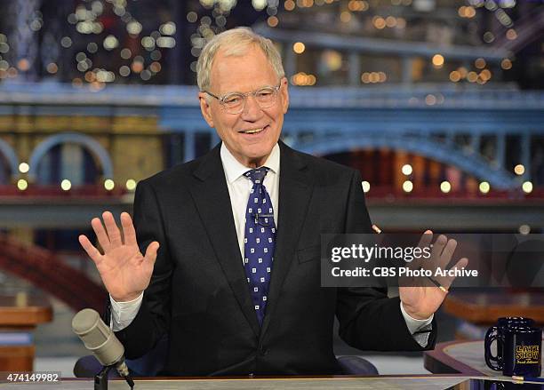 David Letterman hosts his final broadcast of the Late Show with David Letterman, Wednesday May 20, 2015 on the CBS Television Network. After 33 years...
