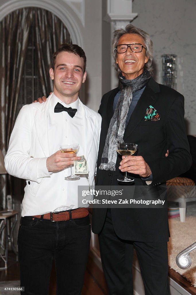 Tommy Tune Honors Micah Stock's 2015 Tony Nomination At "It's Only A Play"