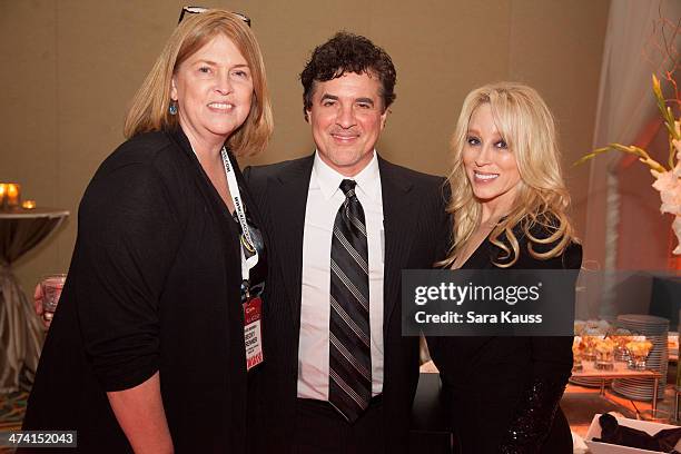 Becky Brenner, Sandi Spika Borchetta, and Big Machine Label Group President & CEO Scott Borchetta attend the official after party of the New Faces...