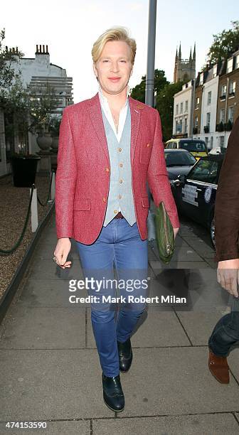 Henry Conway attending the Taylor Morris Collection Launch Party on May 20, 2015 in London, England.