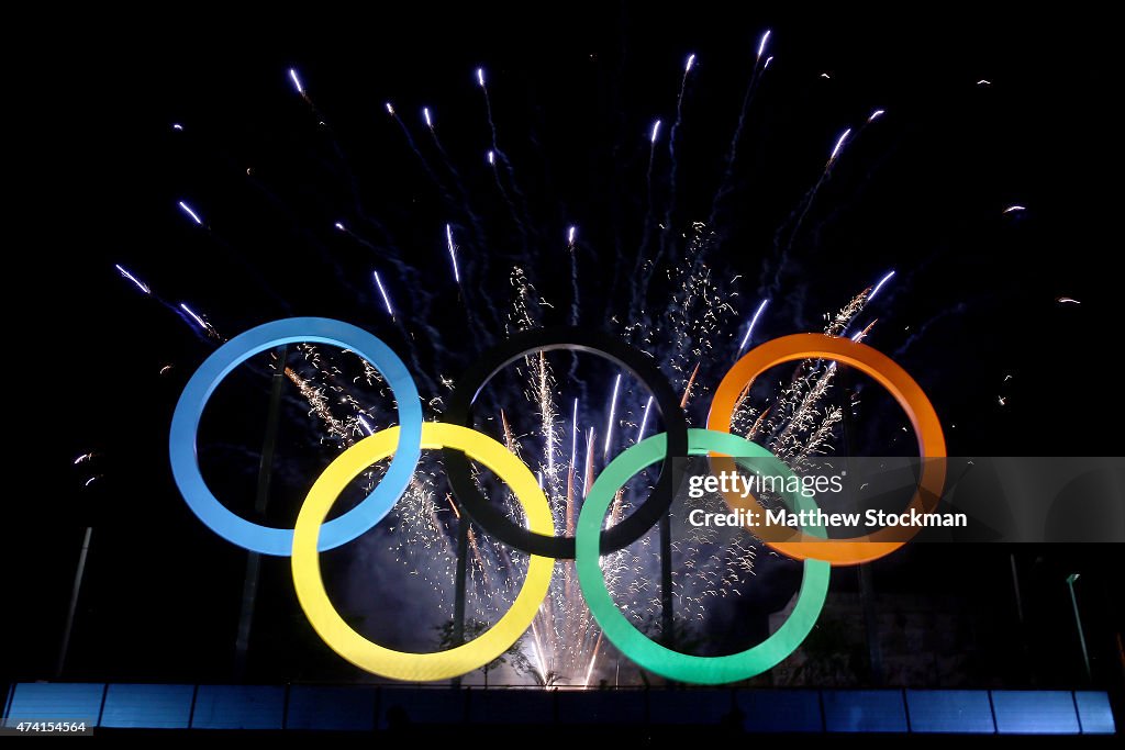 Olympic Rings Launch at Madureira Park