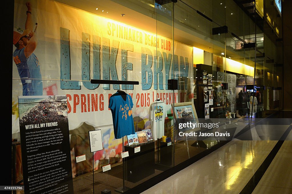 The Country Music Hall Of Fame And Museum Debuts New 'Luke Bryan: Dirt Road Diary' Exhibition