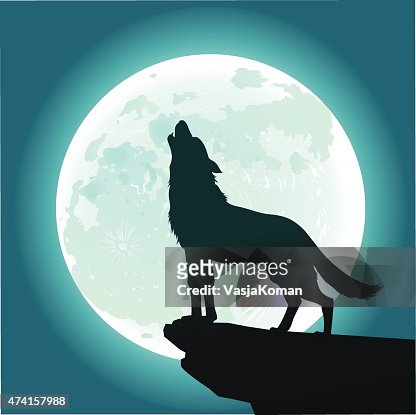 1 8点のオオカミイラスト素材 Getty Images