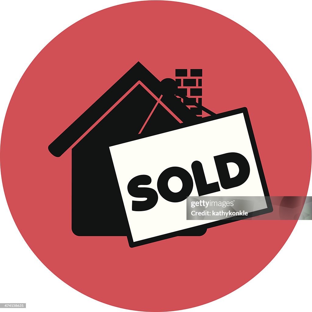 Plot Sold Sign Real Estate Sold Sign High-Res Vector Graphic - Getty Images