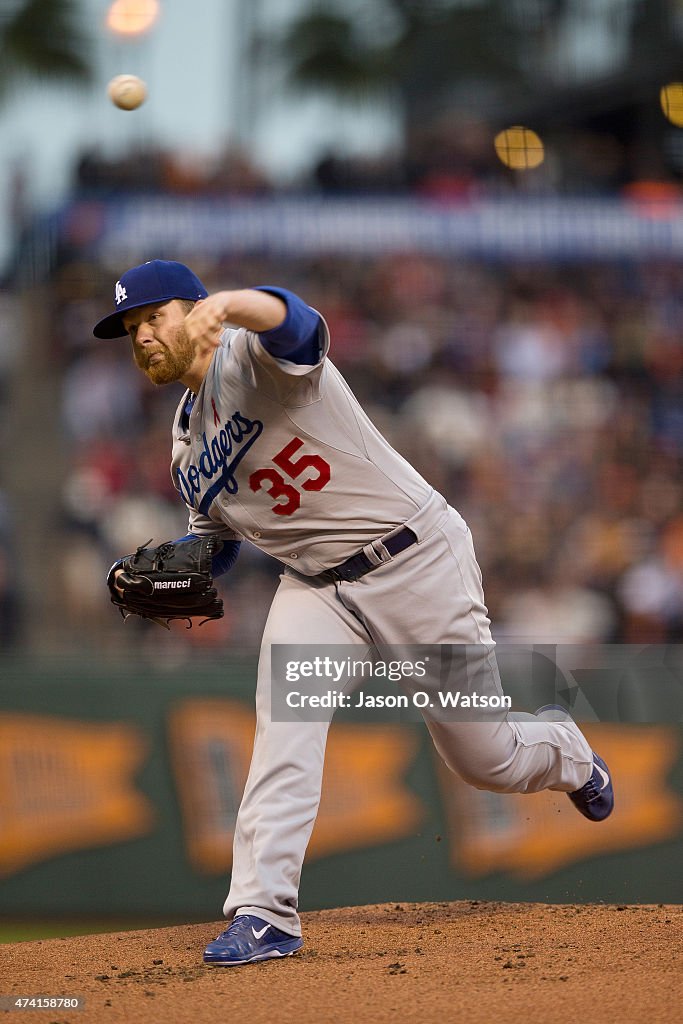 Los Angeles Dodgers v San Francisco Giants