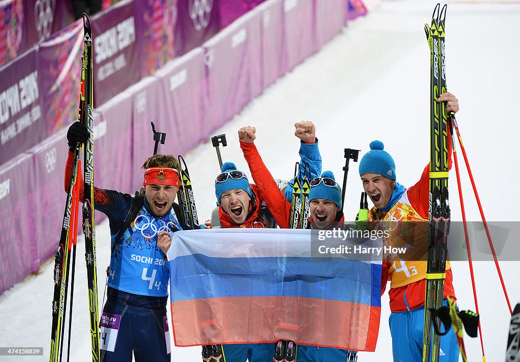 Biathlon - Winter Olympics Day 15
