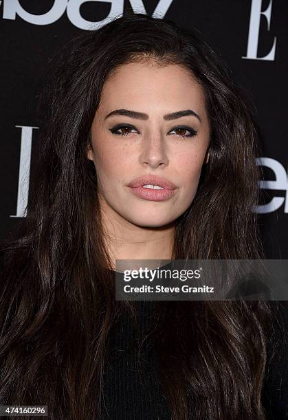 Actress Chloe Bridges attends the 6th annual ELLE Women In Music celebration presented By eBay. Hosted by Robbie Myers with performances by Alanis...