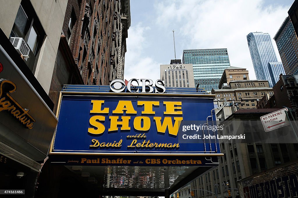 Celebrities Visit "Late Show With David Letterman" - May 20, 2015