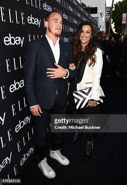 Singer Alanis Morisette and husband Mario Treadway attend the 6th annual ELLE Women In Music celebration presented By eBay. Hosted by Robbie Myers...