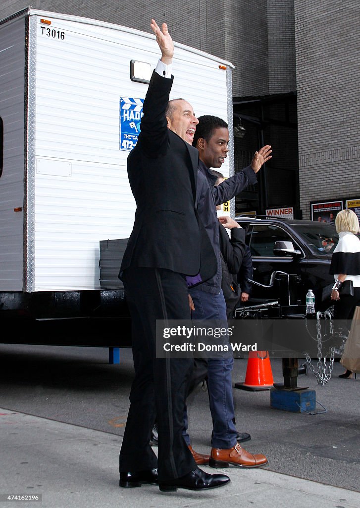 Celebrities Visit "Late Show With David Letterman" - May 20, 2015