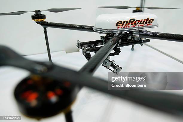 The enRoute Co. Zion QC730 quadcopter, co-developed with enRoute, Yachiyo Engineering Co. And the National Institute of Advanced Industrial Science...