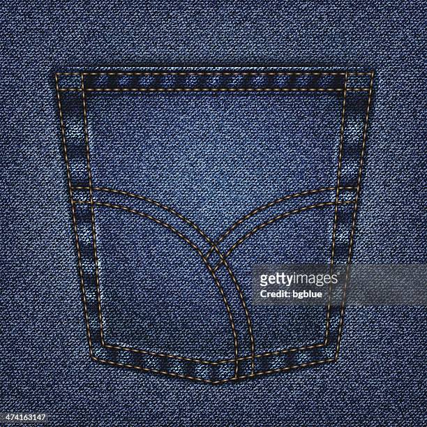 jeans-tasche - pocket square stock-grafiken, -clipart, -cartoons und -symbole