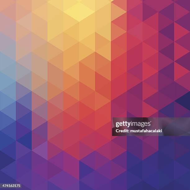 cube diamond abstract background - abstract geometric cube stock illustrations