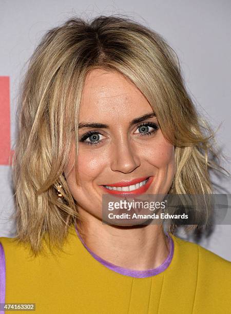 Actress Taylor Schilling arrives at the Netflix "Orange Is The New Black" For Your Consideration Screening and Q&A at the Director's Guild Of America...