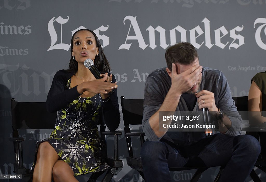 Los Angeles Times Envelope Screening Of "Scandal"