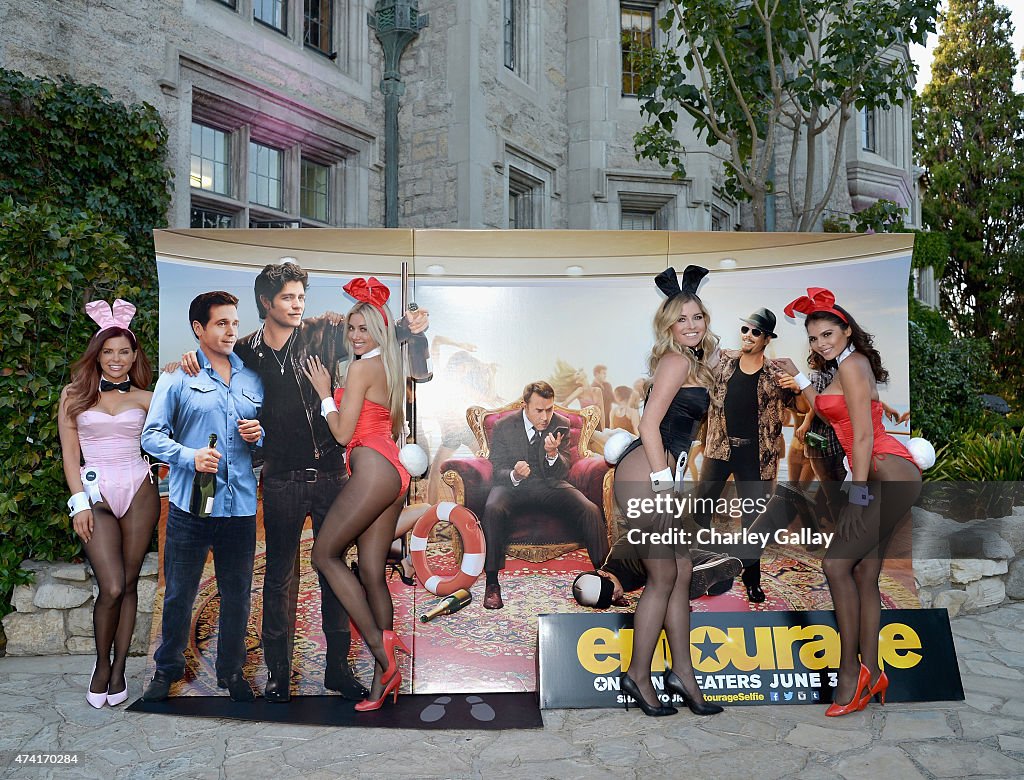"Entourage" Advance Screening At The Playboy Mansion