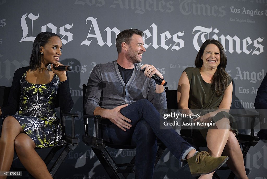 Los Angeles Times Envelope Screening Of "Scandal"