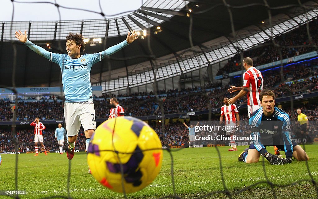 Manchester City v Stoke City - Premier League