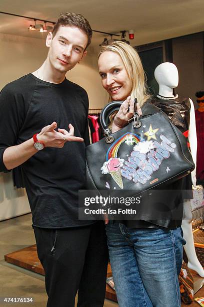 Tronje van Ellen and Anne Meyer-Minnemann attend the Petra Teufel & GALA Fashion Night on May 20, 2015 in Hamburg, Germany.