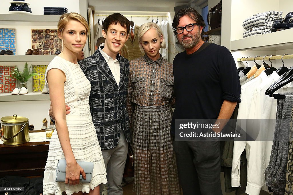 Billy Reid Celebrates Tony Nominee Alex Sharp