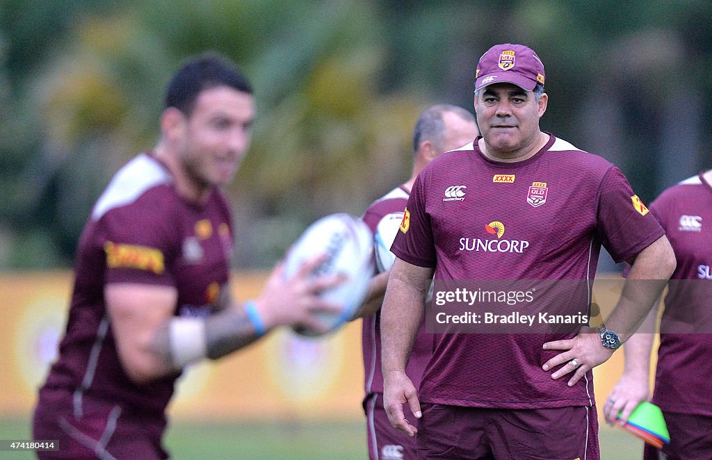 Queensland Maroons Training Session